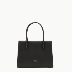 Levidor Siyah Çok Bölmeli El Çantası