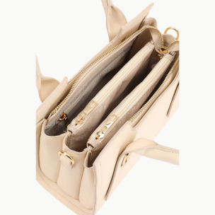 Levidor KREM Çok Gözlü El Çantası Levidor KREM Çok Gözlü El Çantası