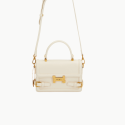 Levidor Beyaz Kemer Detaylı El Çantası